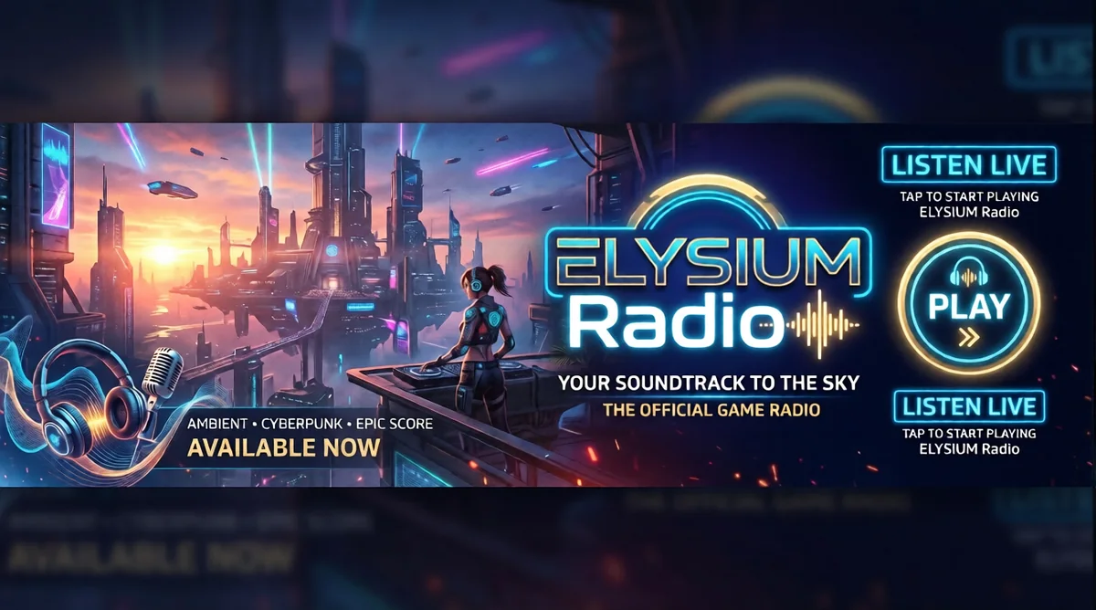 ELYSIUM Radio — listen live to the official game soundtrack